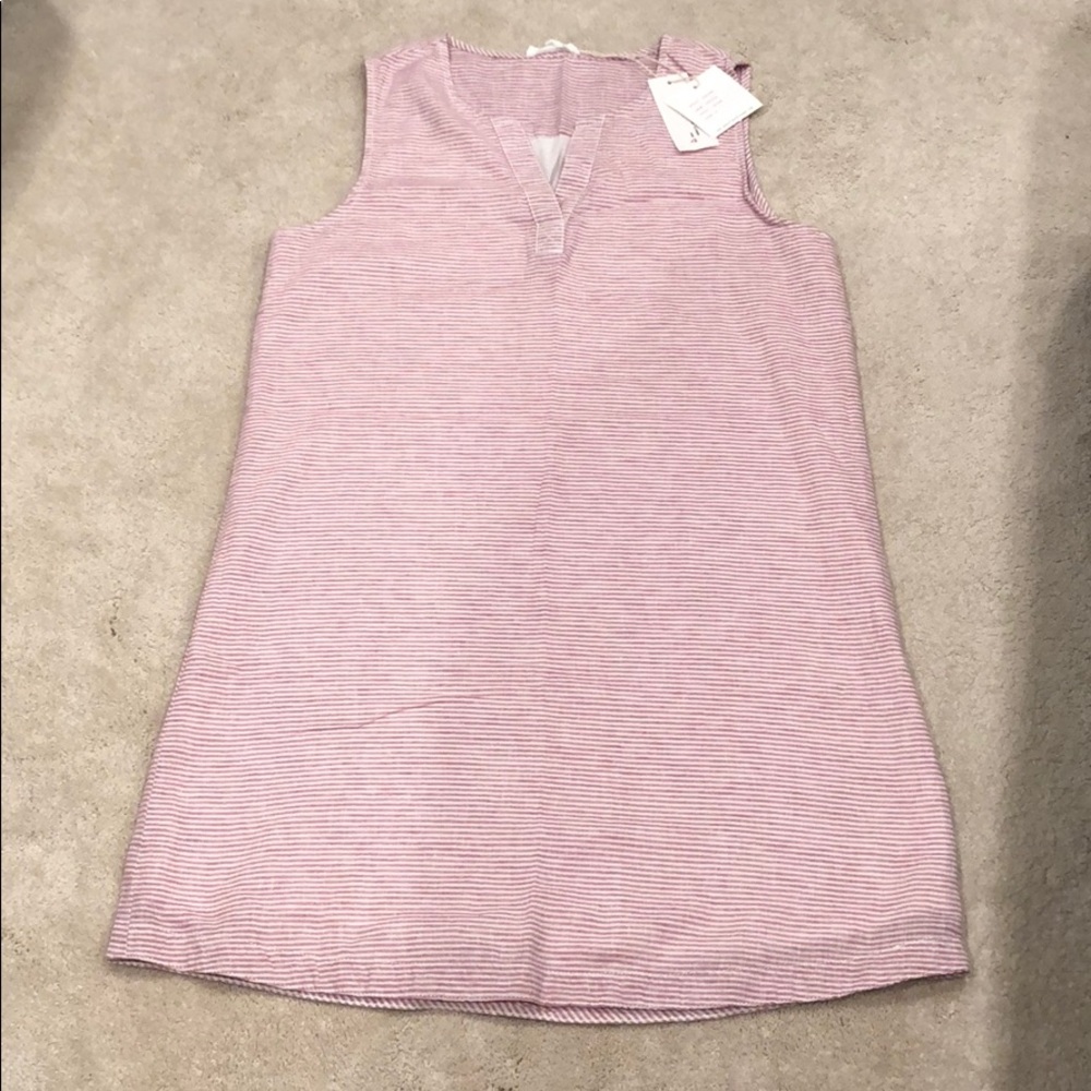 Beach lunch lounge linen dress